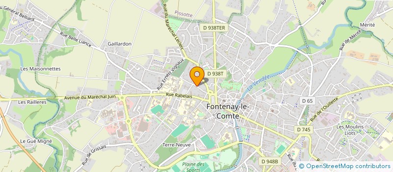 localisation de l'entreprise MONSIEUR YANNICK PAUL LE BALC'H à FONTENAY-LE-COMTE