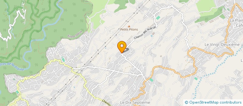 localisation de l'entreprise MONSIEUR YANNICK PAYET  LE TAMPON