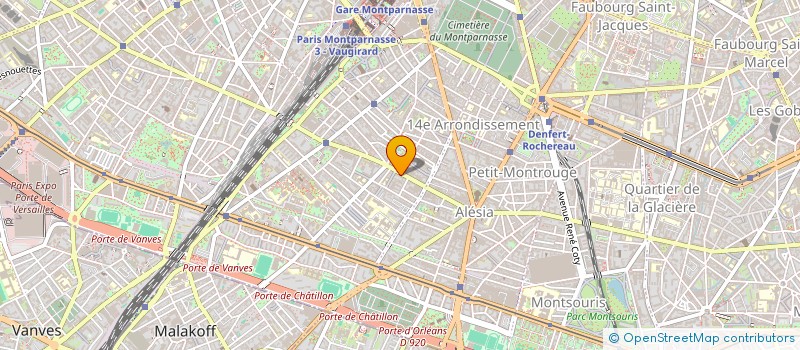 localisation de l'entreprise MONSIEUR YANNICK PAYET  PARIS