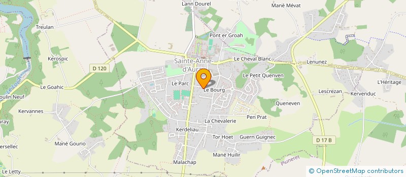 localisation de l'entreprise MONSIEUR YANNICK PERRAULT  PLOUGOUMELEN