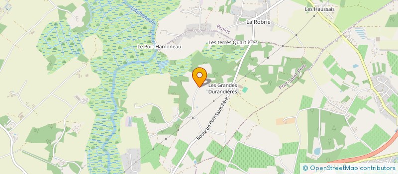 localisation de l'entreprise MONSIEUR YANNICK PERRON  PORT-SAINT-PERE