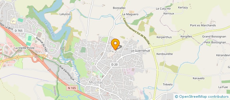 localisation de l'entreprise MONSIEUR YANNICK PESTEL à MUZILLAC