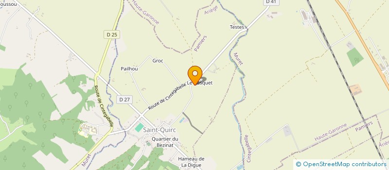 localisation de l'entreprise MONSIEUR YANNICK PICARD à SAINT-QUIRC