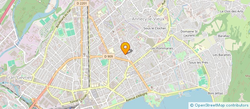 localisation de l'entreprise MONSIEUR YANNICK PICARD à ANNECY