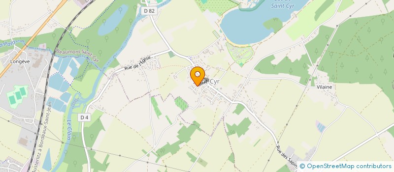 localisation de l'entreprise MONSIEUR YANNICK PICHARD  JAUNAY-MARIGNY