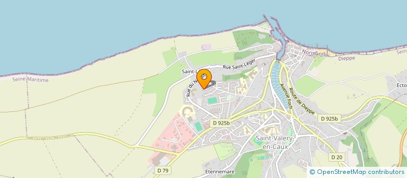 localisation de l'entreprise MONSIEUR YANNICK PICHENOT  SAINT-VALERY-EN-CAUX