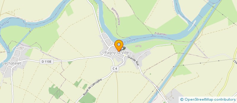 localisation de l'entreprise MONSIEUR YANNICK PIERDON  LECHATELET