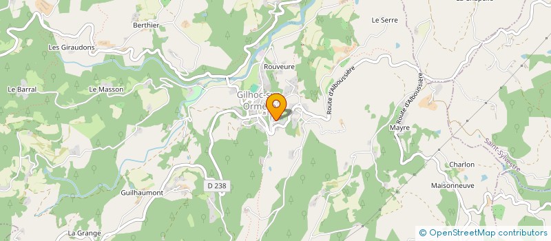 localisation de l'entreprise MONSIEUR YANNICK PIERRE à GILHOC-SUR-ORMEZE