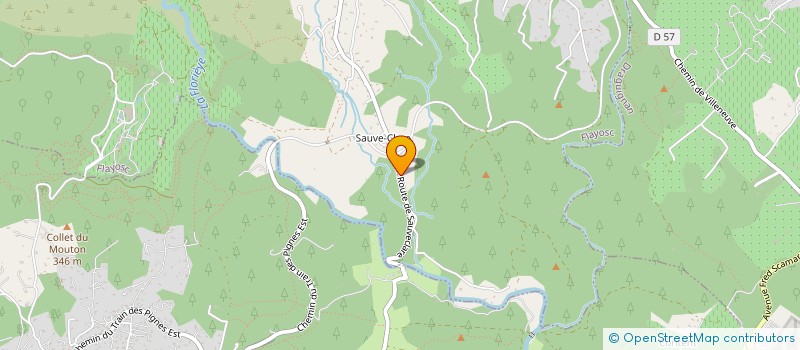 localisation de l'entreprise MONSIEUR YANNICK PIERRON  FLAYOSC