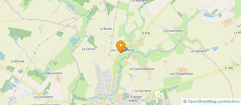 localisation de l'entreprise MONSIEUR YANNICK PIVETEAU  SAINT-GEORGES-DE-POINTINDOUX