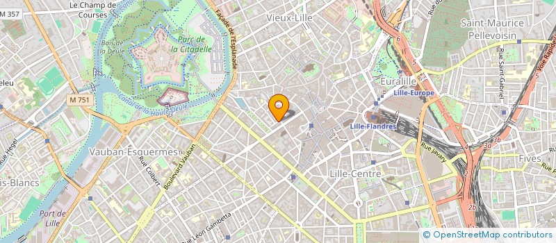 localisation de l'entreprise MONSIEUR YANNICK PLACE  LILLE