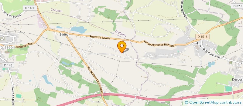 localisation de l'entreprise MONSIEUR YANNICK PLASSIARD  LA BATIE-MONTGASCON