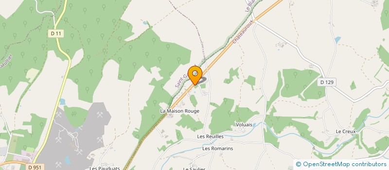 localisation de l'entreprise MONSIEUR YANNICK PLOTON à CHASSENEUIL