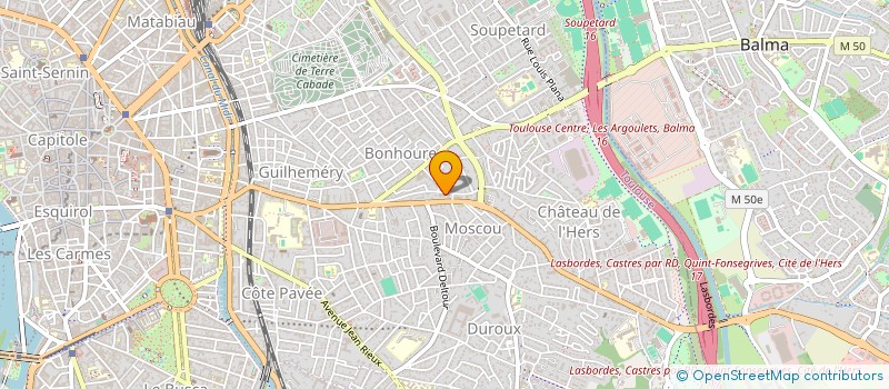localisation de l'entreprise MONSIEUR YANNICK POIRE à TOULOUSE