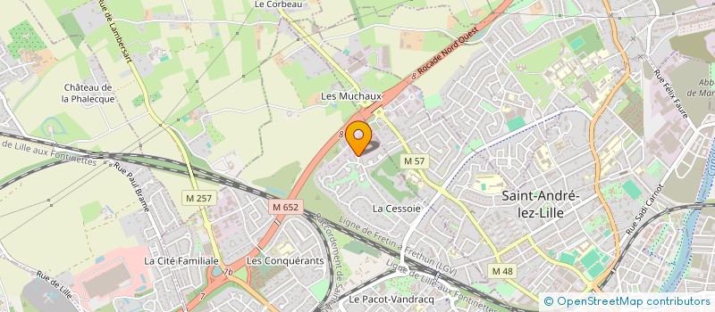 localisation de l'entreprise MONSIEUR YANNICK POULAIN à LAMBERSART