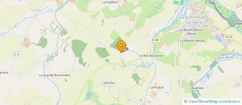 localisation de l'entreprise MONSIEUR YANNICK POUPLIN à SEVREMONT