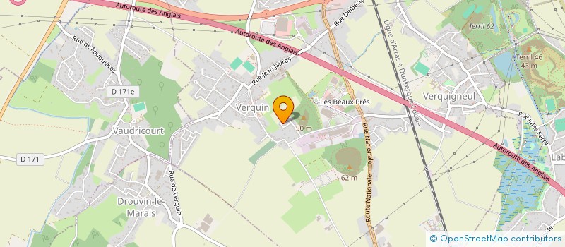 localisation de l'entreprise MONSIEUR YANNICK POUTHE  VERQUIN