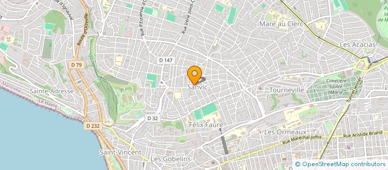 localisation de l'entreprise MONSIEUR YANNICK PRAT à LE HAVRE
