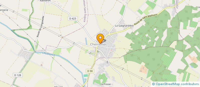 localisation de l'entreprise MONSIEUR YANNICK PUECH  BRISSAC LOIRE AUBANCE