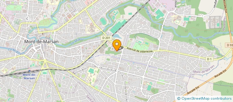 localisation de l'entreprise MONSIEUR YANNICK PURGUES  MONT-DE-MARSAN