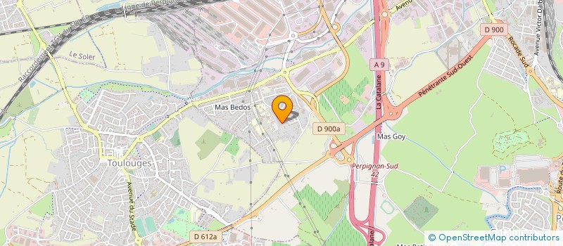 localisation de l'entreprise MONSIEUR YANNICK QUILIS  PERPIGNAN