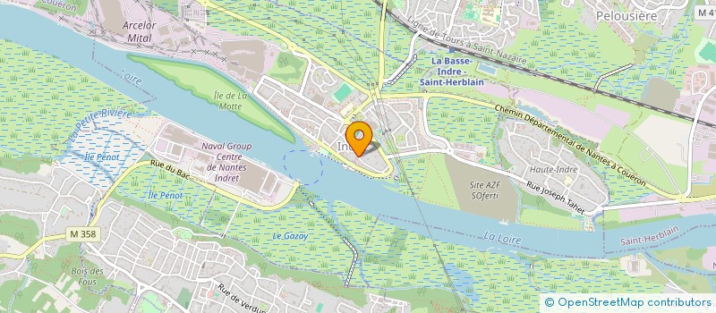 localisation de l'entreprise MONSIEUR YANNICK QUINIO  INDRE