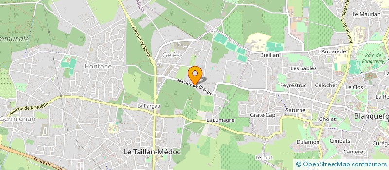 localisation de l'entreprise MONSIEUR YANNICK RADULOVIC  LE TAILLAN-MEDOC