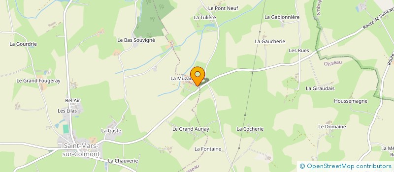 localisation de l'entreprise MONSIEUR YANNICK RAIMBAULT  OISSEAU