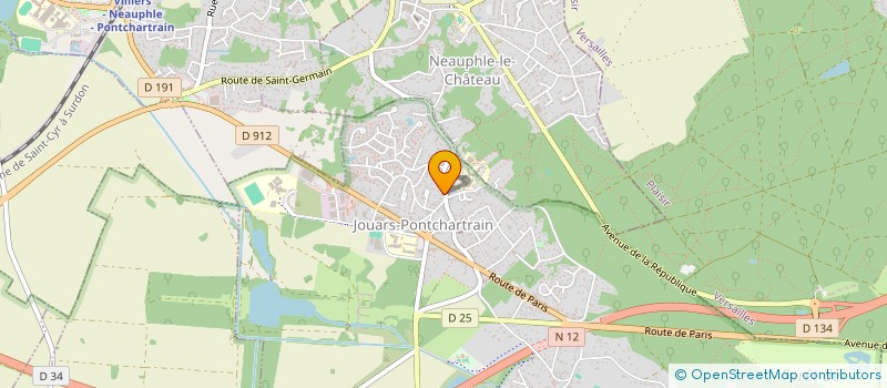 localisation de l'entreprise MONSIEUR YANNICK RAJANY  JOUARS-PONTCHARTRAIN