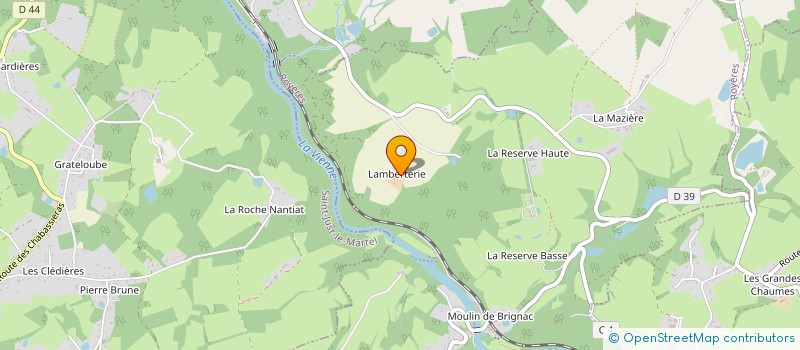 localisation de l'entreprise MONSIEUR YANNICK REDON  ROYERES