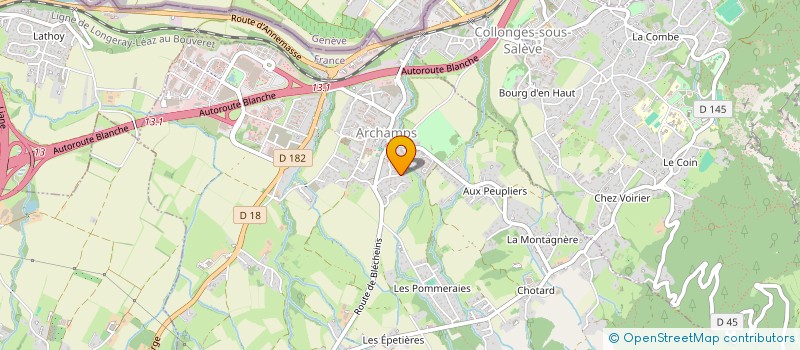 localisation de l'entreprise MONSIEUR YANNICK REYREN  ARCHAMPS