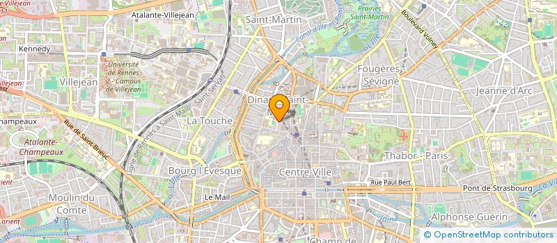 localisation de l'entreprise MONSIEUR YANNICK RIOU à RENNES