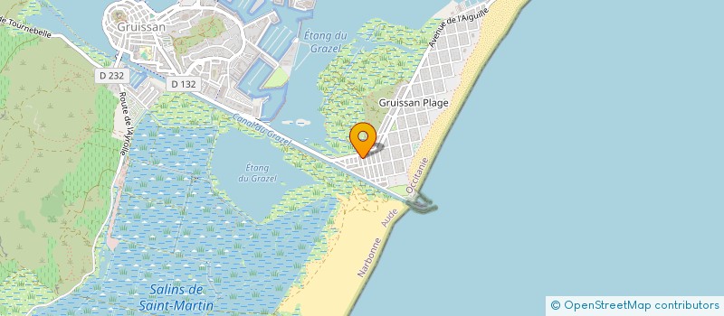 localisation de l'entreprise MONSIEUR YANNICK RIVIERE  CAMPAGNE-SUR-AUDE