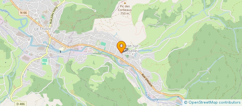 localisation de l'entreprise MONSIEUR YANNICK ROBERT  LE MENIL