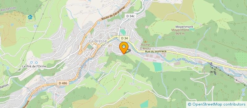 localisation de l'entreprise MONSIEUR YANNICK ROBLEDO-VALENTI  LA BRESSE