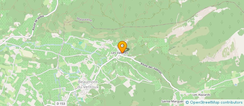 localisation de l'entreprise MONSIEUR YANNICK ROME  BEAUMONT-DU-VENTOUX