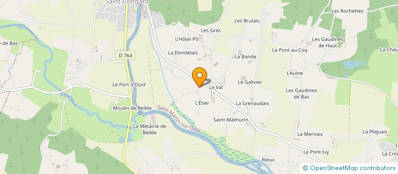 localisation de l'entreprise MONSIEUR YANNICK ROSIN  SAINT-MARTIN-SUR-OUST