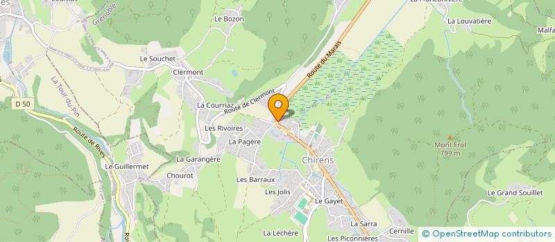 localisation de l'entreprise MONSIEUR YANNICK ROUZO à CHIRENS