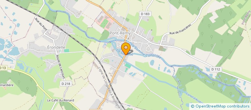 localisation de l'entreprise MONSIEUR YANNICK RUHLMANN  PONT-REMY