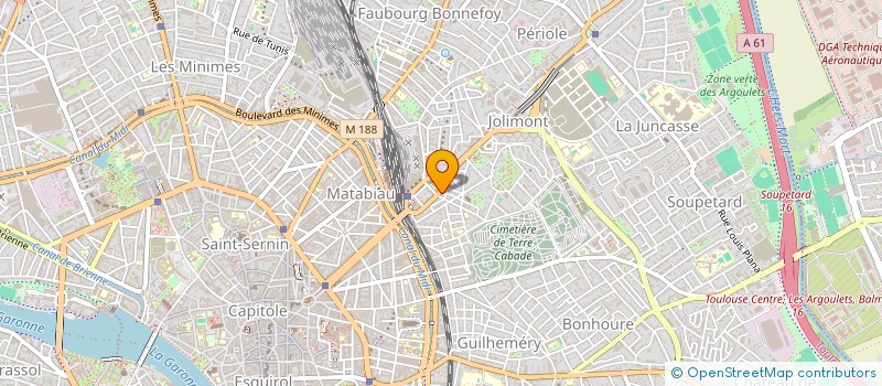 localisation de l'entreprise MONSIEUR YANNICK SALADIN à TOULOUSE