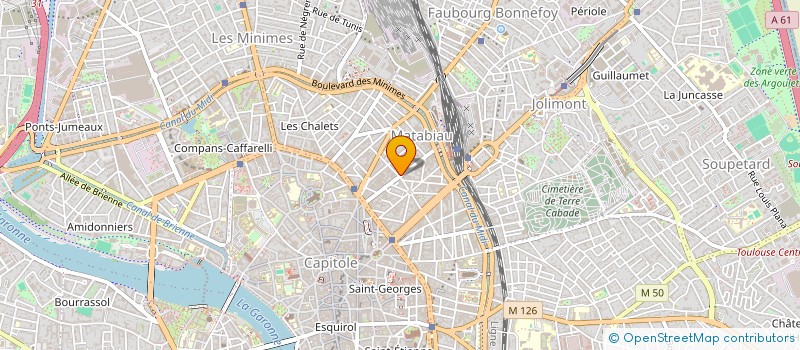 localisation de l'entreprise MONSIEUR YANNICK SANCHES  TOULOUSE