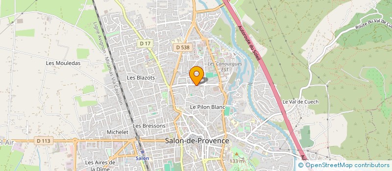 localisation de l'entreprise MONSIEUR YANNICK SAVAL à SALON-DE-PROVENCE