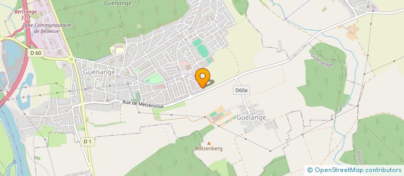 localisation de l'entreprise MONSIEUR YANNICK SCHAFER  GUENANGE