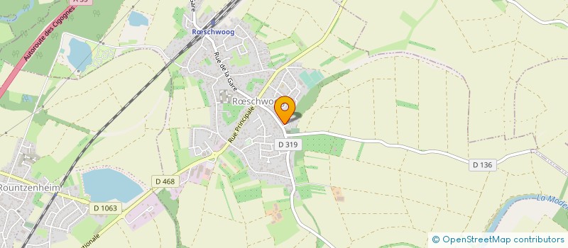 localisation de l'entreprise MONSIEUR YANNICK SCHMITT  RSCHWOOG