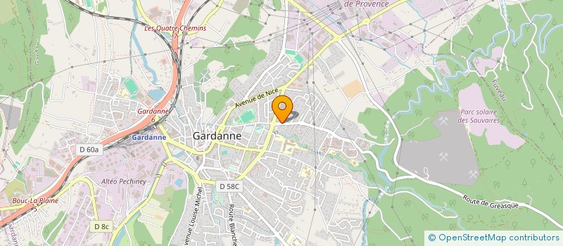 localisation de l'entreprise MONSIEUR YANNICK SEMAT à GARDANNE