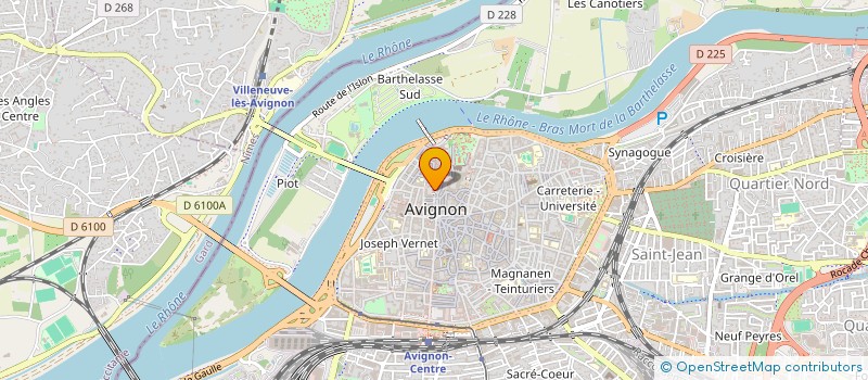 localisation de l'entreprise MONSIEUR YANNICK SERRANO  AVIGNON