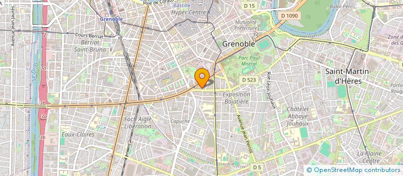 localisation de l'entreprise MONSIEUR YANNICK SIEGEL  GRENOBLE