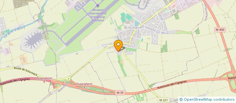 localisation de l'entreprise MONSIEUR YANNICK SIGNES  ENTZHEIM