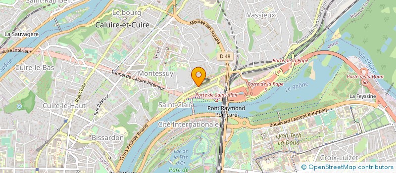 localisation de l'entreprise MONSIEUR YANNICK SIMON  VILLEURBANNE