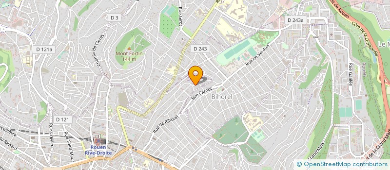 localisation de l'entreprise MONSIEUR YANNICK SINOQUET  ROUEN